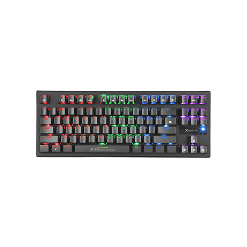 Best XTRIKE ME GK979 WIRED RAINBOW BACKLIT FRAMELESS USB MECHANICAL